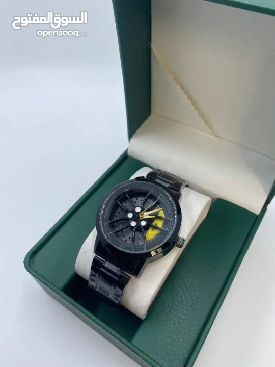 ساعة الجنط الشبابية المميزة / متحركة من الداخل