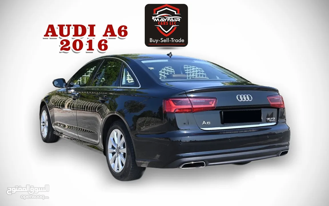 0% DP - AUDI A6 3.0 SC 4WD - FSI QUATTRO - AGENCY SERVICE - GCC SPECS - WELL MAINTAINED