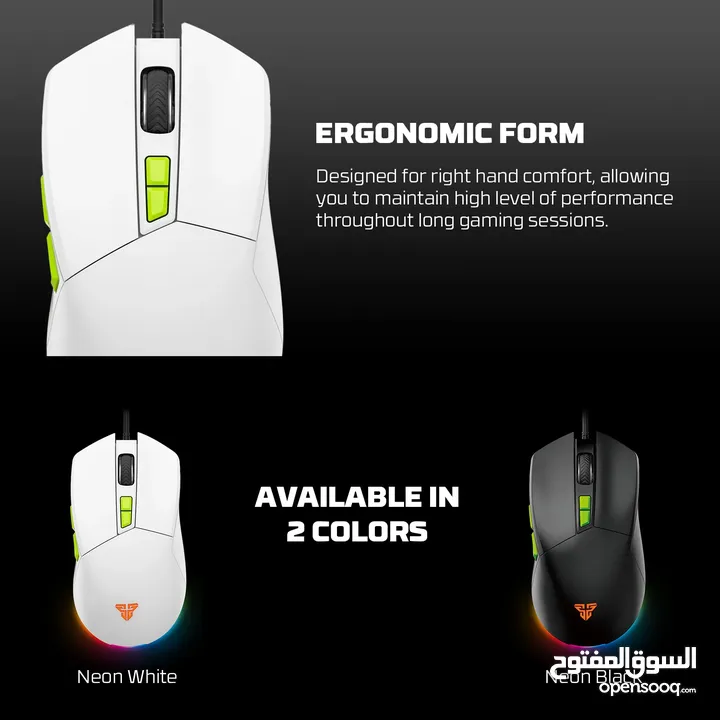 Fantech Atom63 MK859c Mechanical Gaming Keyboard & Mouse Arabic/English