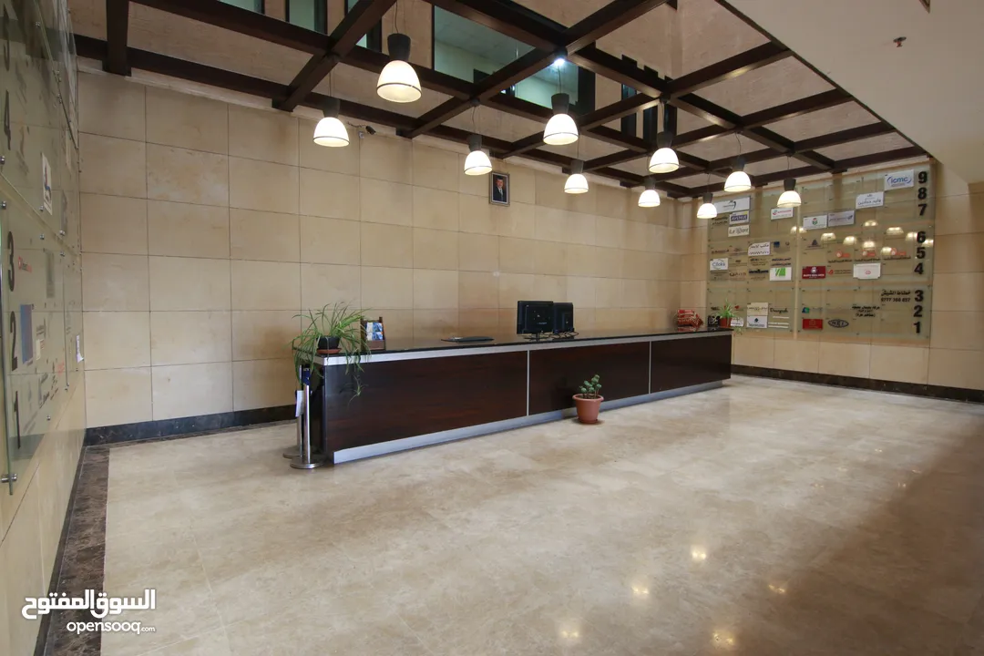 تملك مكتبك بالإيجار المنتهي بالتملك بمساحة 137م باجمل مناطق عمان قرب الدوار الثامن والسابع