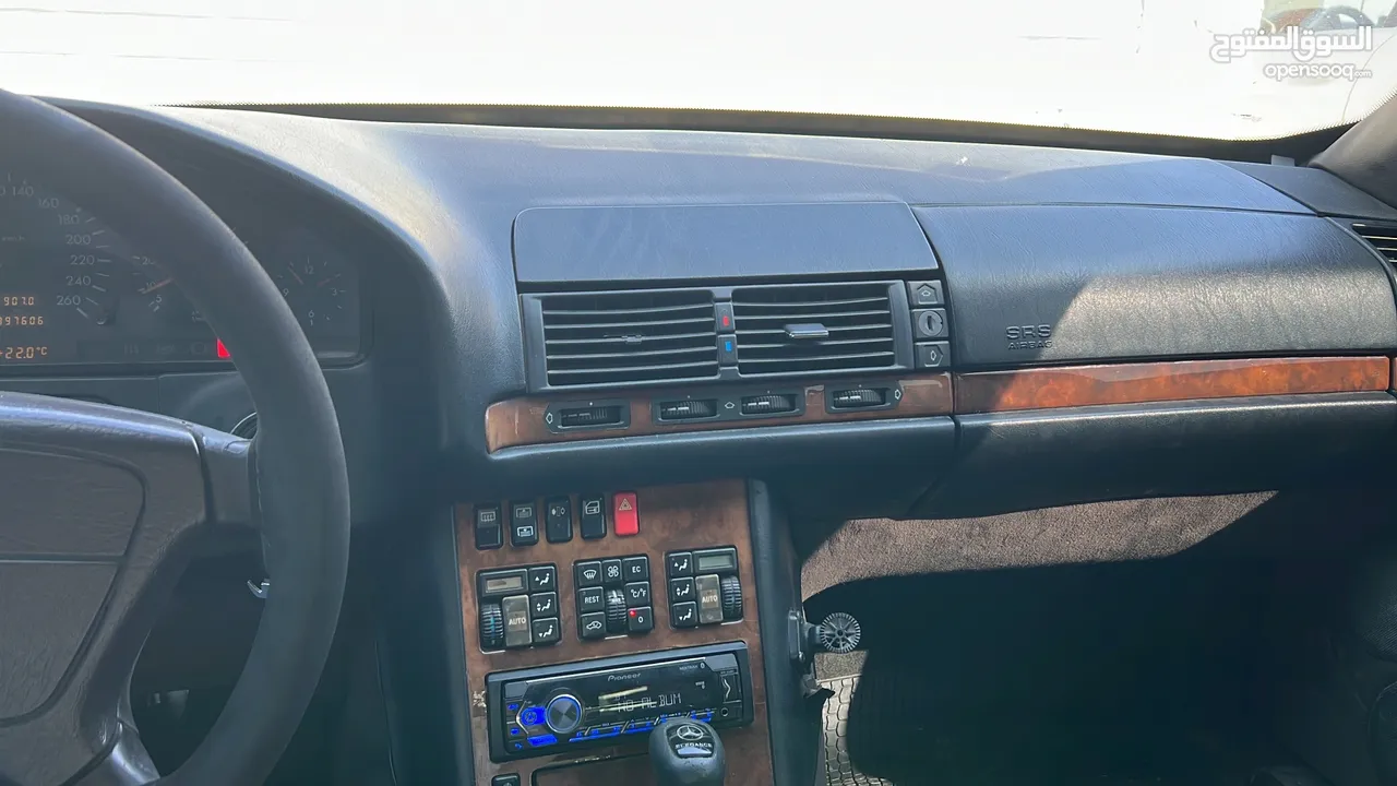 مرسيدس شبح w140 s320 بنزين