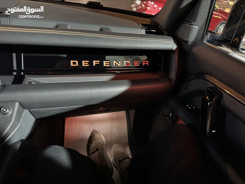 Land Rover defender X dynamic لاند روفر ديفندر اعلى مواصفات 2023 للأيجار اليومي والاسبوعي والشهري.