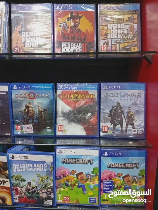 سيديات بلايستيشن فور  و فايف PS4 &PS5 CD.S