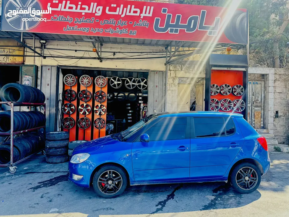 سكودا فابيا 1200 تيربو موديل 2014