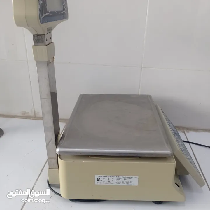 Barcode Printing Weight Scale