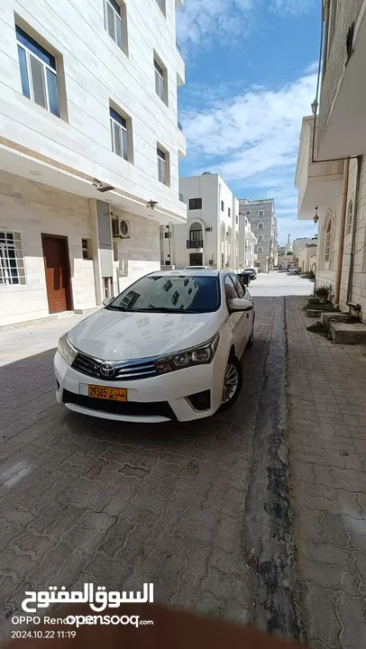 Toyota Corolla 2014 GCC no accidents