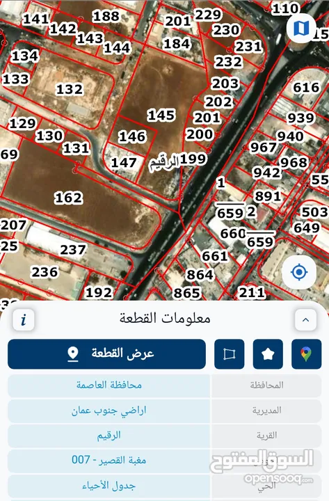 قطع صناعي في الرقيم