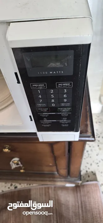 مايكرويف نوعيه شارب بحاله ممتازه سعتوا 1100 واط للبيع