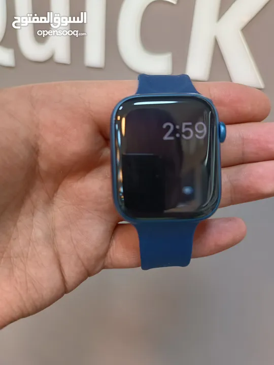 APPLE WATCH S7 ( 41M ) USED /// ساعة ابل الجيل السابع مقاس 41 ملي مستعمل وكاله