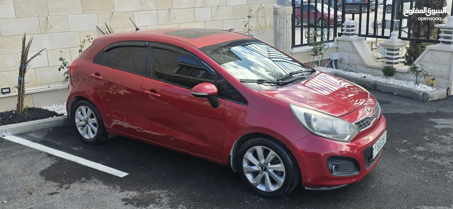 كيا برايد  2015 اتوماتيك مع فتحه