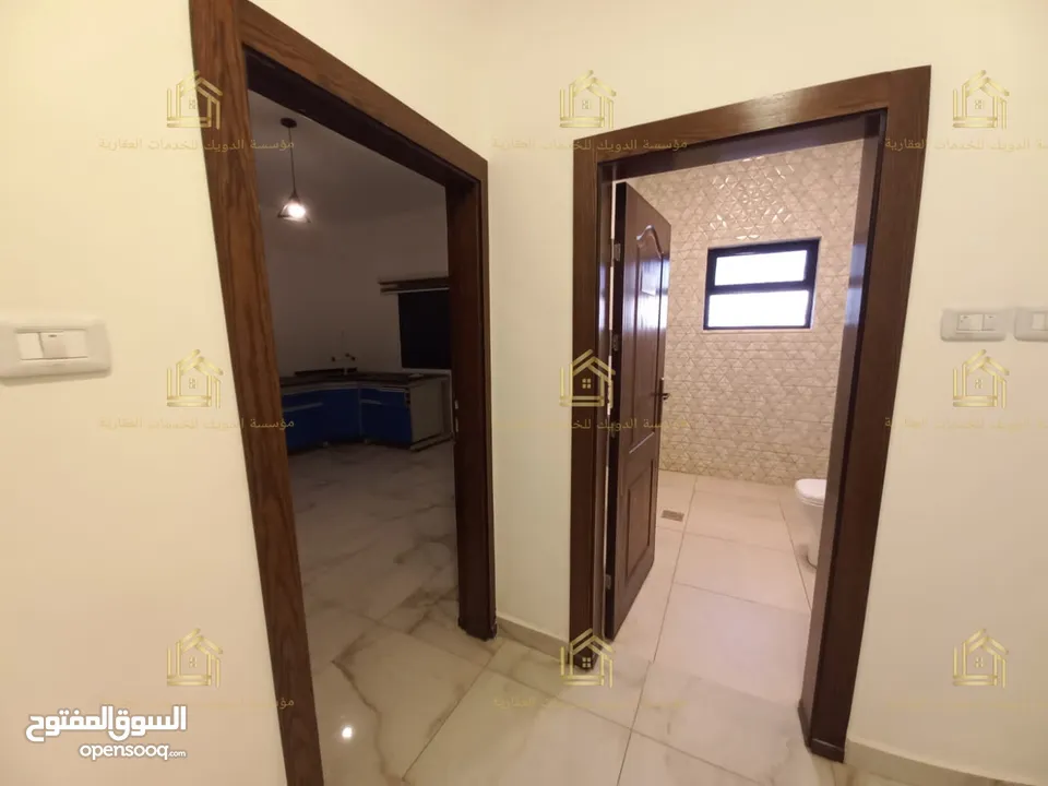 شقة ارضية للايجار في عبدون مجددة بالكامل لم تسكن بعد التجديد