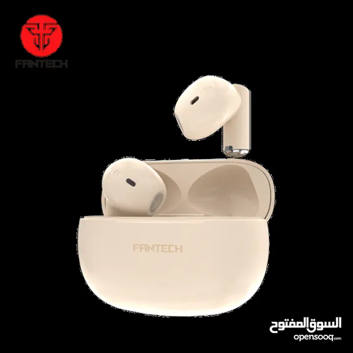 سماعات بلوتوث مقوامة للماء والتعرق Fantech Mithril TX1 Lite TWS Earbuds With IPX5