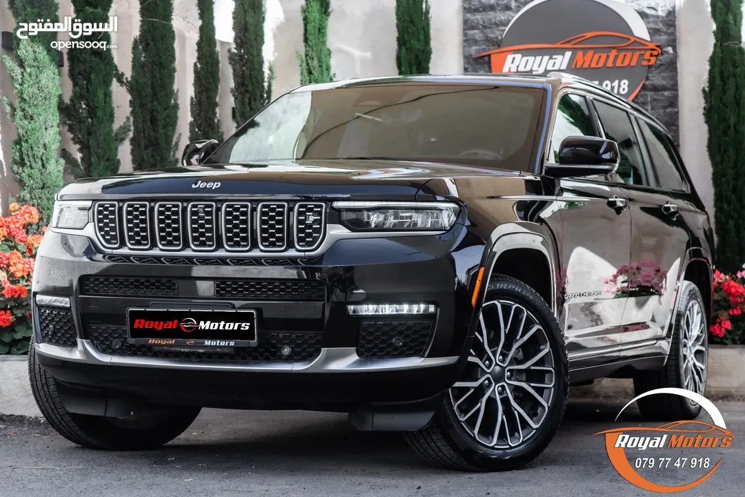 الان لدى رويال موتورز   Jeep Grand Cherokee L 2021 Summit