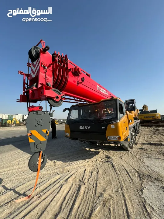 رافعة ساني 50 طن  SANY 50 TON CRANE  DUBAI  SAUDI ARABIA  2023