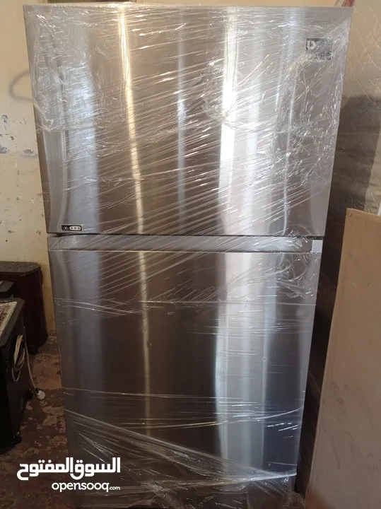 ثلاجة سامسونج بحالة الوكالة استخدام شهرين فقط
