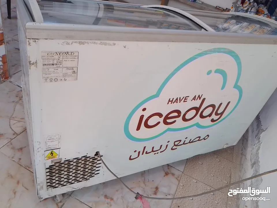 فريزر بوظة بطح