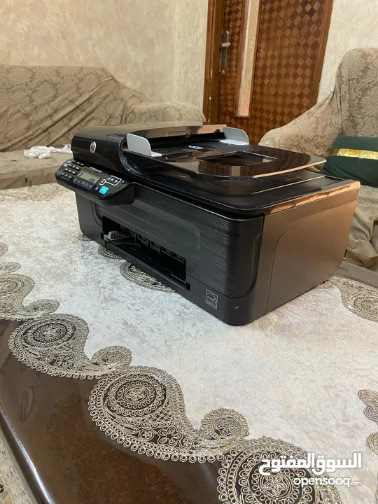 طابعة hp officejet 4500  تدعم التصویر اللوني وسکانر ممتازة مستعملة تدعم التصوير ونسخ الصور متوفرة