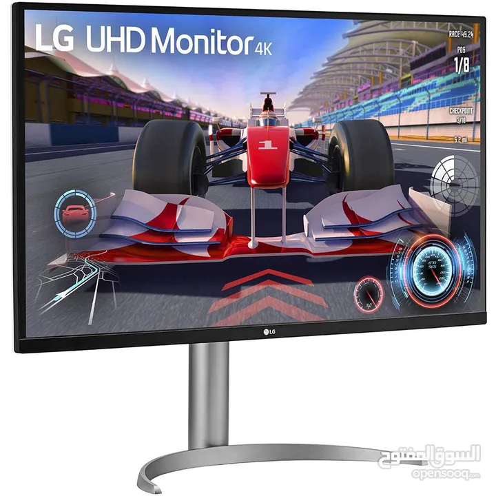 LG 27Inch 144Hz 4K UHD White Gaming Monitor Supports Ps5 4K 120Hz