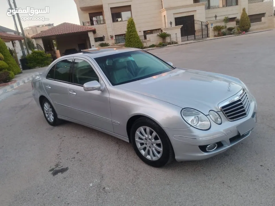 مرسيدسE200 موديل2007 فحص كامل فل كامل