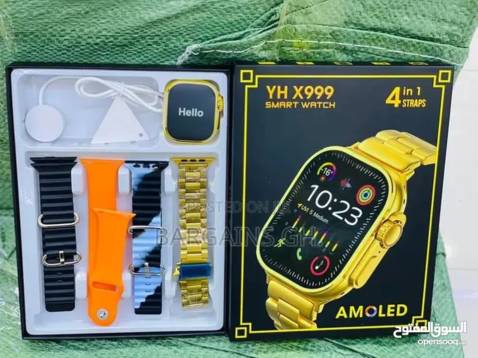 ساعة ذكية Smart watch YH X999 4in1