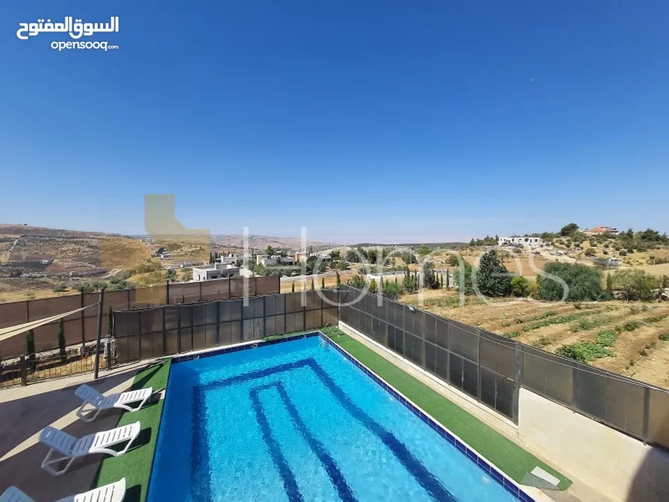 مزرعة مع مسبح للبيع في عمان - ناعور بمساحة ارض 1800م