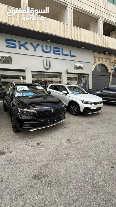 اقراء الوصف سكاي ويل الكهربائية بتمشيك 370/400كيلو على الشحنه الواحده
