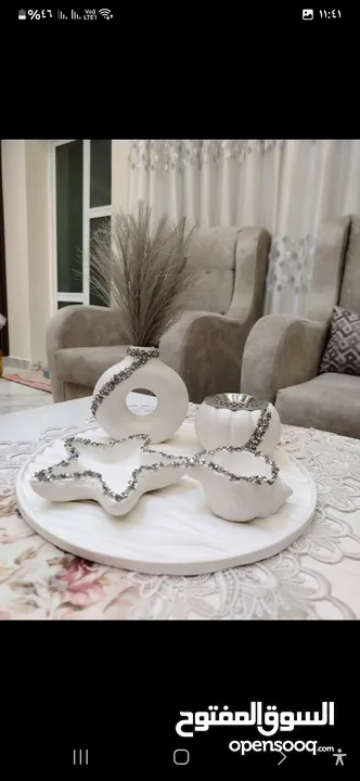 مزهريات وتحف