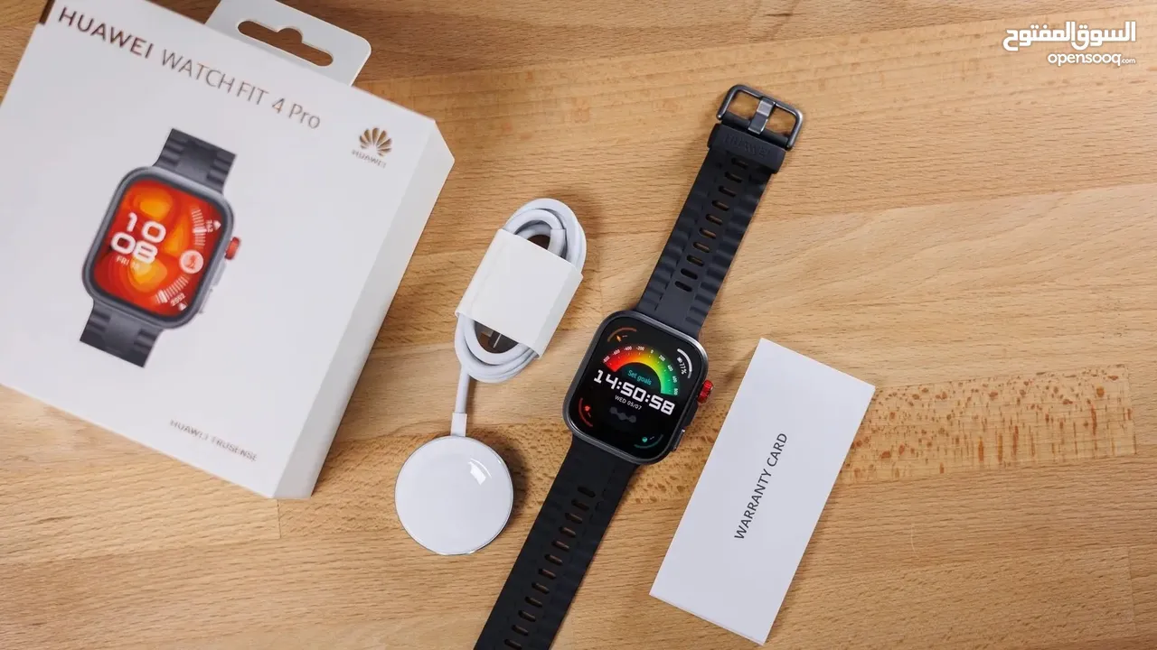 Huawei Watch fit 4 pro  ساعه هواوى الذكيه فيت 4 فور برو بافضل سعر فى الكويت
