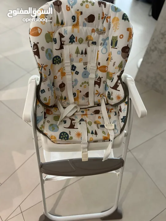 High baby chair from Mother care