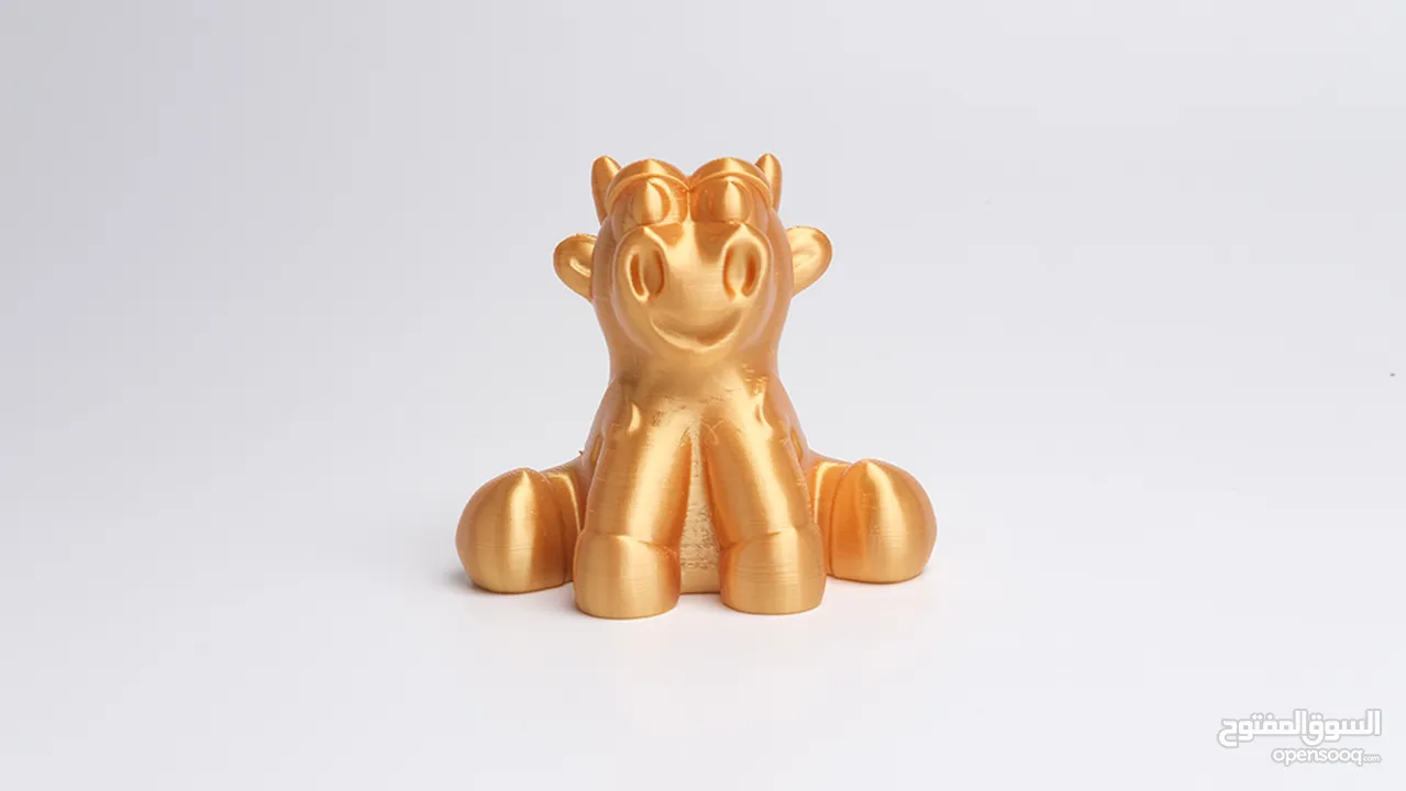 مواد خاصة لطابعة ثلاثية الأبعاد من شركة e sun 3D PRINTER اللوان عده ويتوفر حبيبات من مادة PLA , PETG