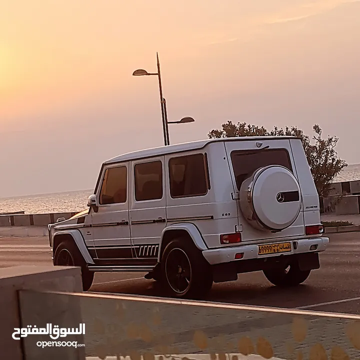 مرسيدس جي كلاس 63AMG وكالة ابو ظبي 7 ركاب