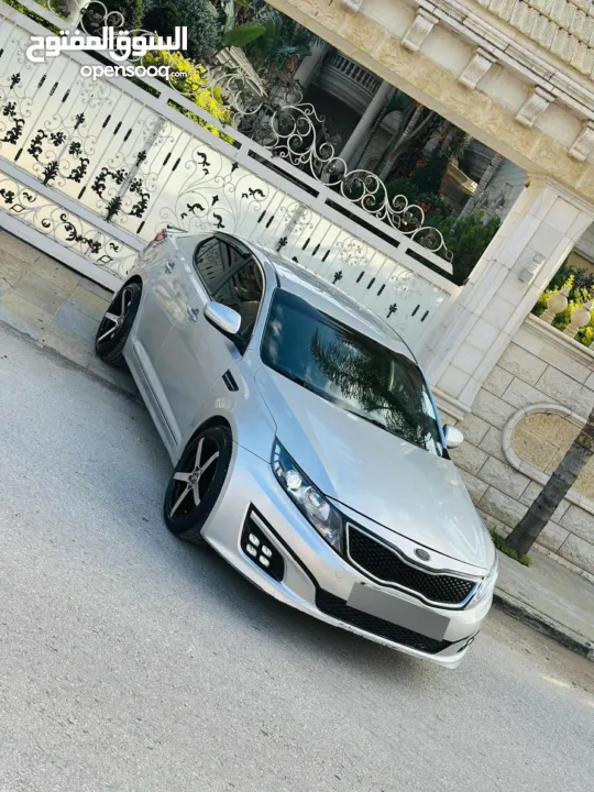 كيا أوبتما K5 فحص نخب اول ولا ضربة عداد قليل سياره قمة في الرفاهية والقوة فل اضافات بدون فتحة