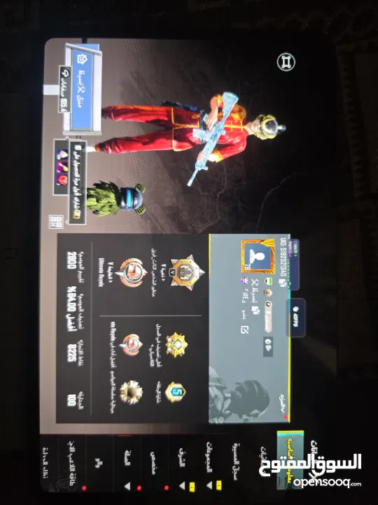 حساب ببجي مفتوح من سيزون 3