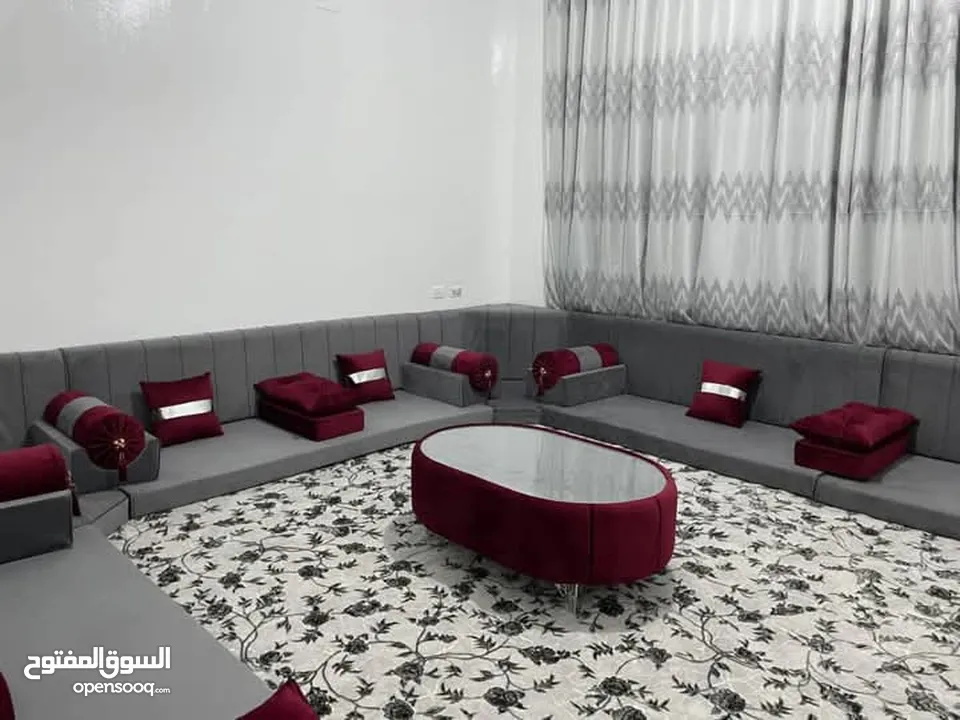 جلسات عربيه و خليجيه و ستائر تركيه و ستائر التعتيم موقعنا الزرقاء سوق النصر معرض جود