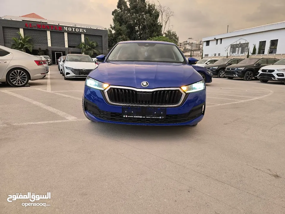 سكودا اوكتافيا ترخيص 2021 محرك 1500 بنزين جير أوتوماتيك  150 حصان