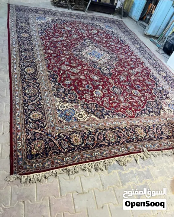 『وَلَا تَـبْـخَـسُـوا الـنَّـاسَ أَشْـيَـاءَهُـمْ』 للبيع سجادة إيرانية  مقاس 4×3 متر تقريبآ