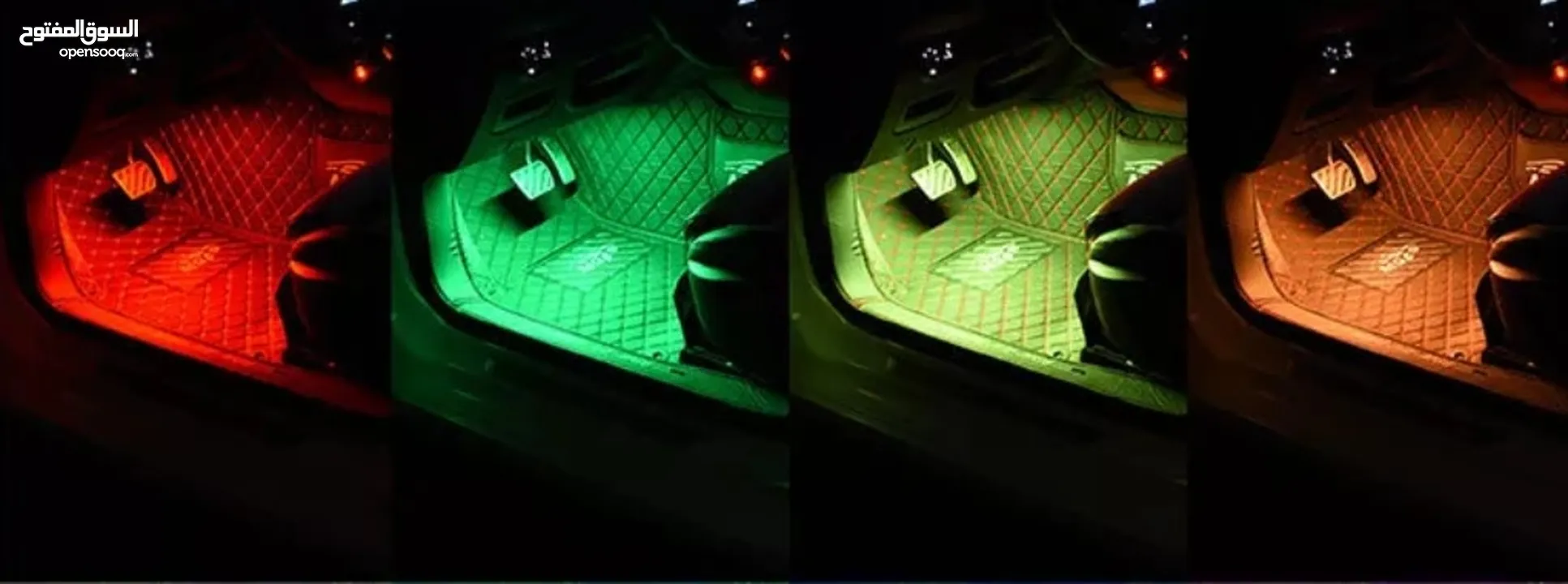 إضاءة لمقاعد السيارة تعمل ب usb