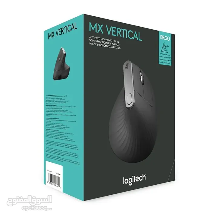 Logitech MX Vertical – الماوس العمودية لصحة معصمك