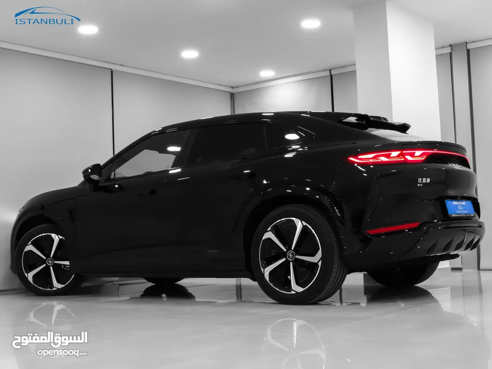 BYD Song-L 2023 Excellent 662Km 313hp سبويلر متحرك - فحص كامل - 4,000كم - اسود