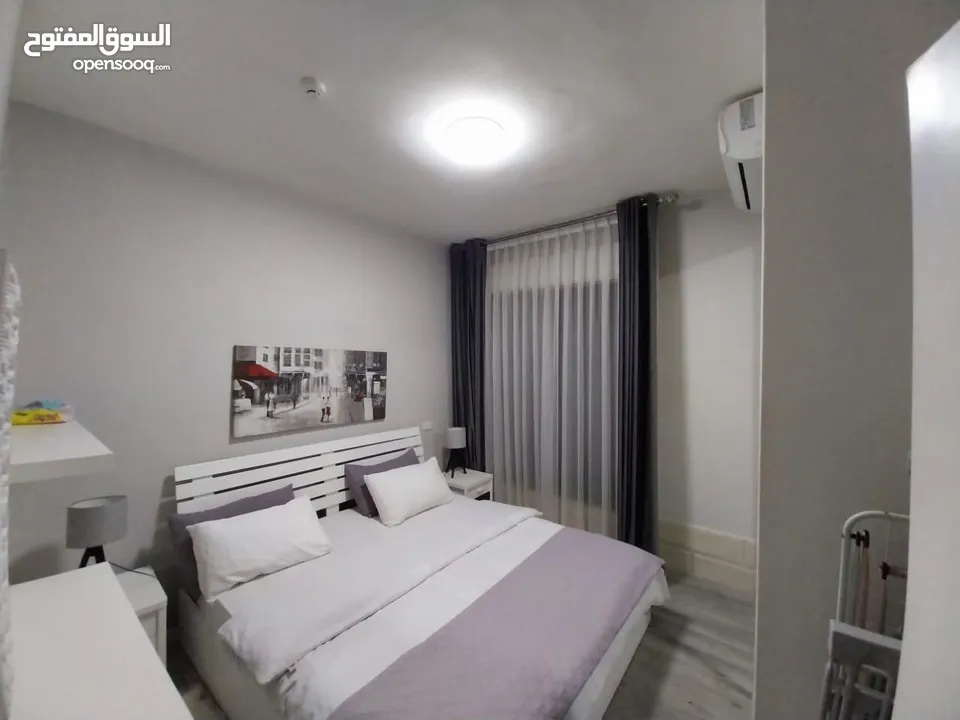 Furnished apartment for rentشقة مفروشة للايجار في عمان منطقة الرابية. منطقة هادئة ومميزة جدا