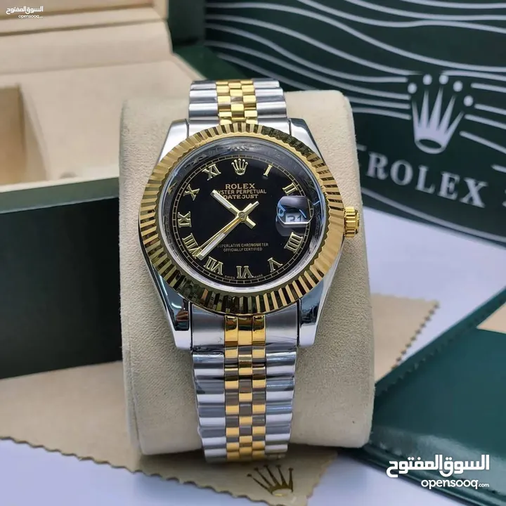 وصلت الملوكية   الجديد والقوي ساعات  ROLEX  كوبي ماستر الستاتي رجالي الأكثر مبيعًا  اعلى صنف طبعا