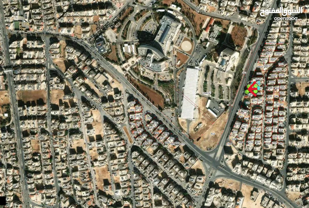 للبيع قطعة ارض من اراضي شرق عمان مقابل وزارة الصحه
