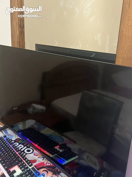 شاشة national sonic smart 43 inch بحالة الوكالة ولا خدش فيها