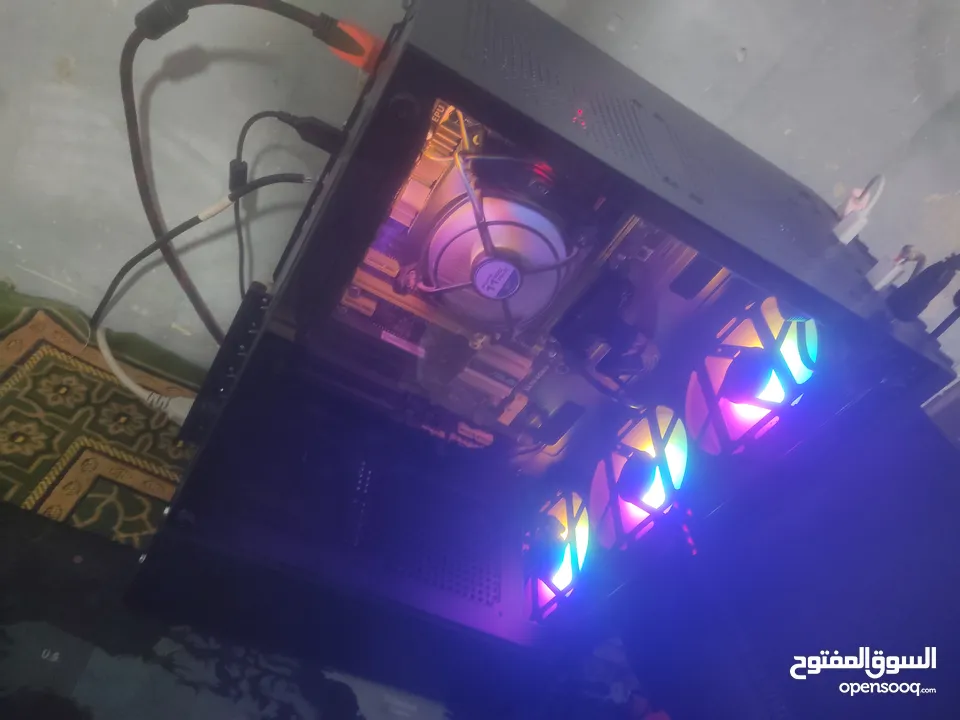 عرض لمدة محدودة"كمبيوتر مكتبي للألعاب والمونتاج – مواصفات قوية وسعر مميز!" بشغل العاب فريمات عالية