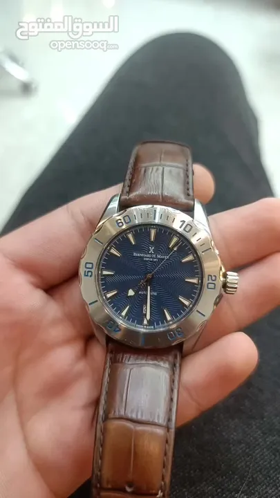 Bernhaed H. Mayer ساعة برنارد اج ماير  سويسري المنشا اصلي  انتاج خاص و محدود  رقم القطعة (307من4999)