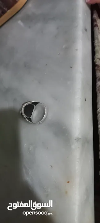 خاتم فضه للبدل علا ساعه