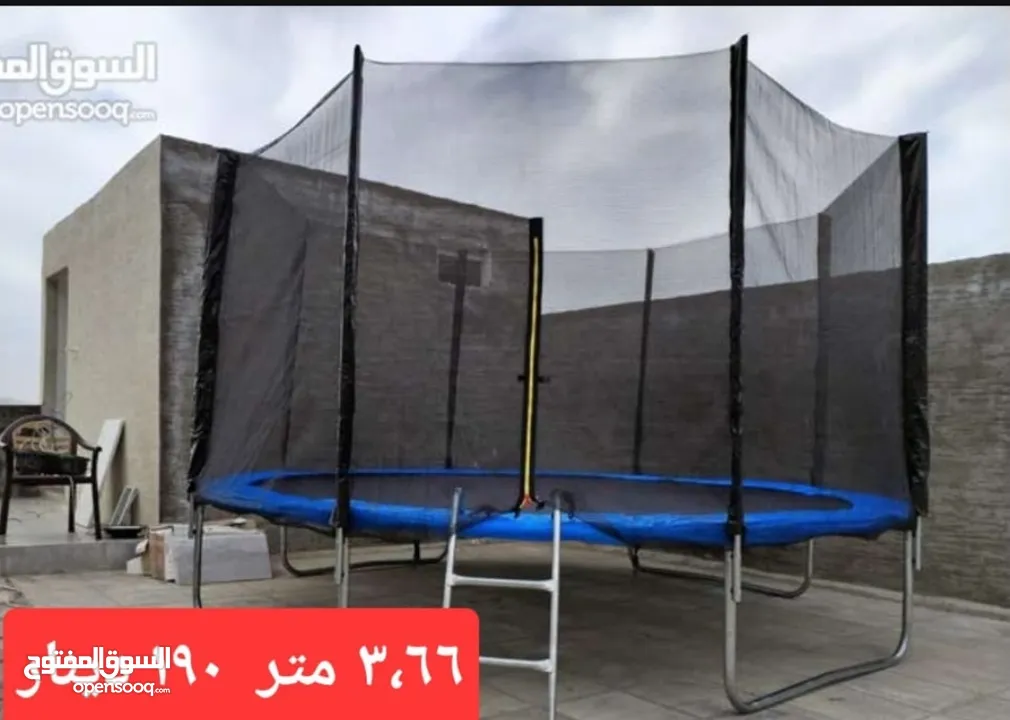 مواسير حديد ترامبولين و زنبركات زمبركات . موقعنا ماركا الجنوبية طريق الحزام