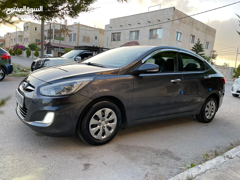 هونداي أكسنت موديل 2013  ماتور 1600cc فحص 7جيـــد