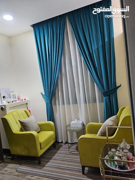 صالون نسائي فرصة استثمارية مميزة - للبيع مركز تجميل فاخر (صالون للسيدات) من المالك مباشرة بالشارقة