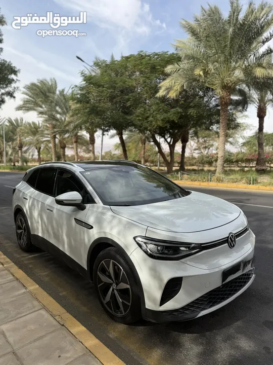 Volkswagen ID.4 Crozz Pure+ ترخيص جديد سنه كاملة + فحص كامل + ممشى قليل